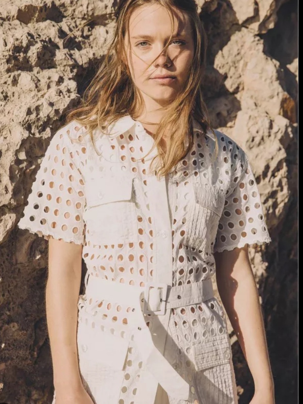 SOLID & STRIPED The Harper Dress Ivory